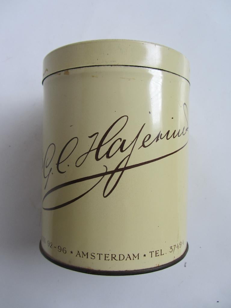 Oud blik - P.G.C. Hajenius, Amsterdam, Ophalen of Verzenden, Gebruikt, Koek(jes)