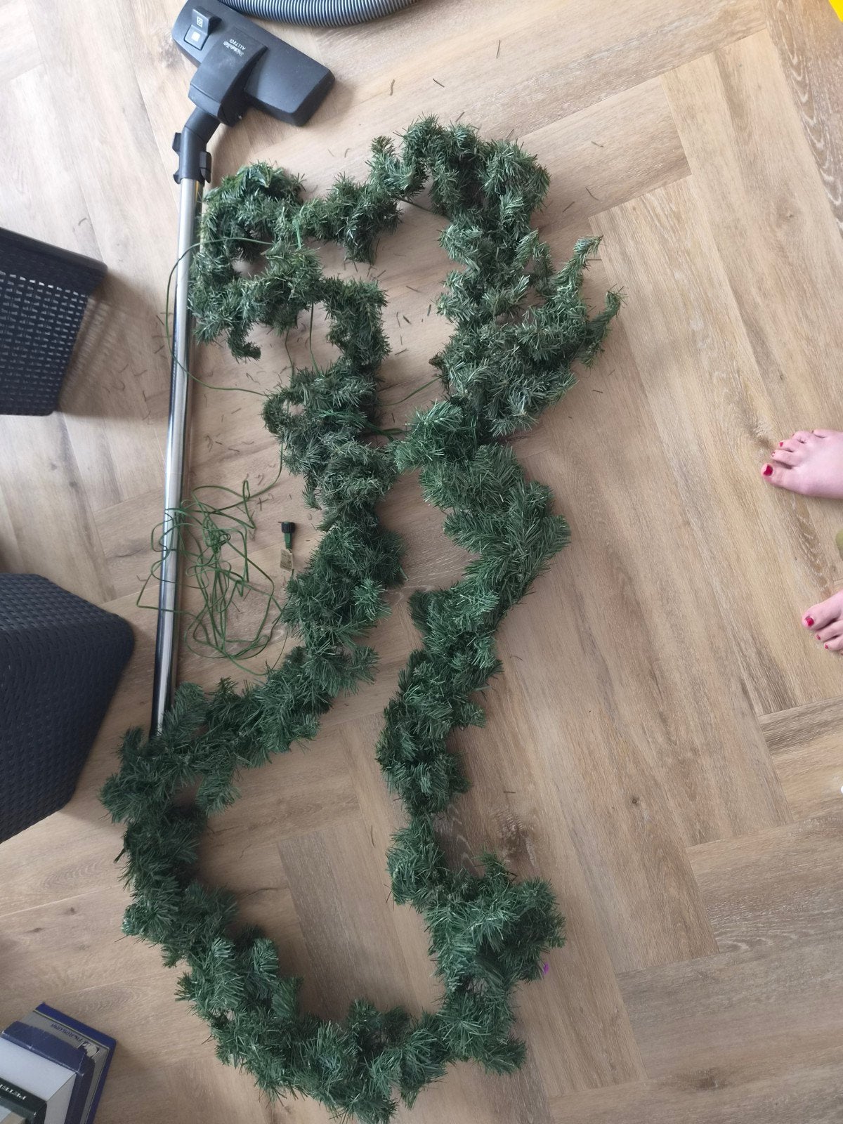kerstslinger met lampjes, Diversen, Ophalen, Gebruikt