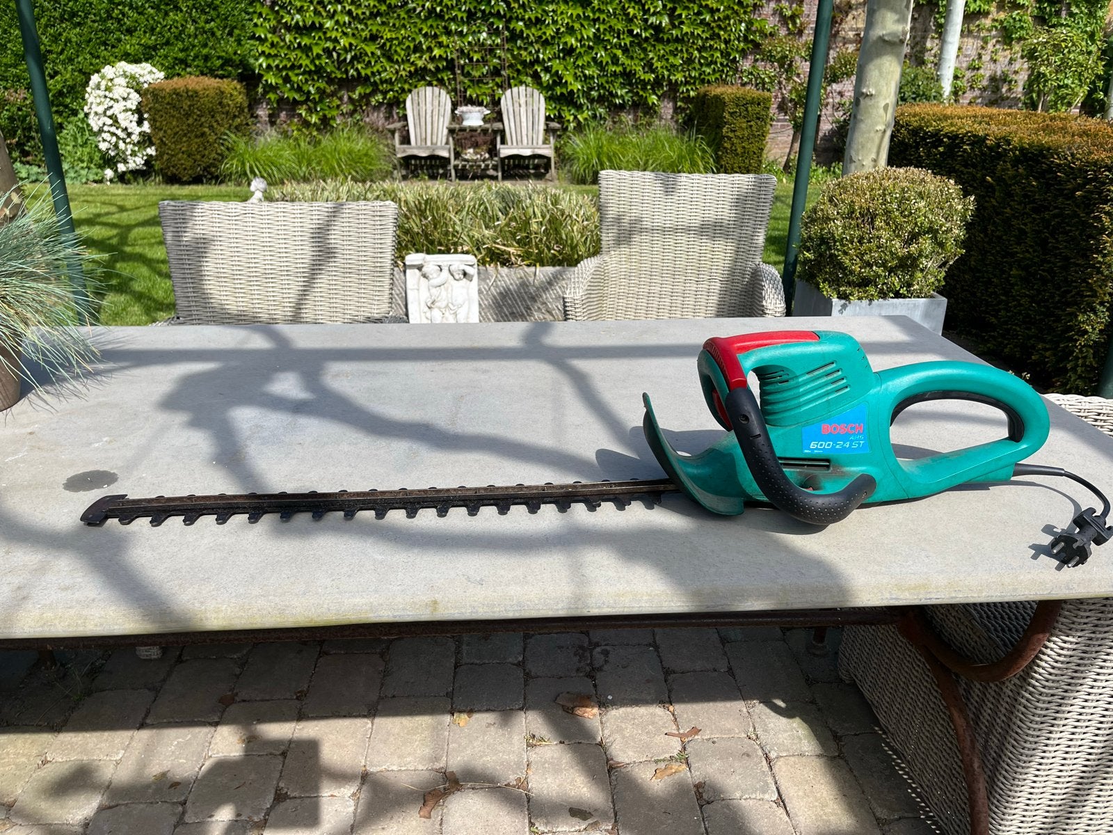 Bosch AHS 600-24 ST Heggenschaar - Elektrisch, Ophalen, Gebruikt, Elektrisch