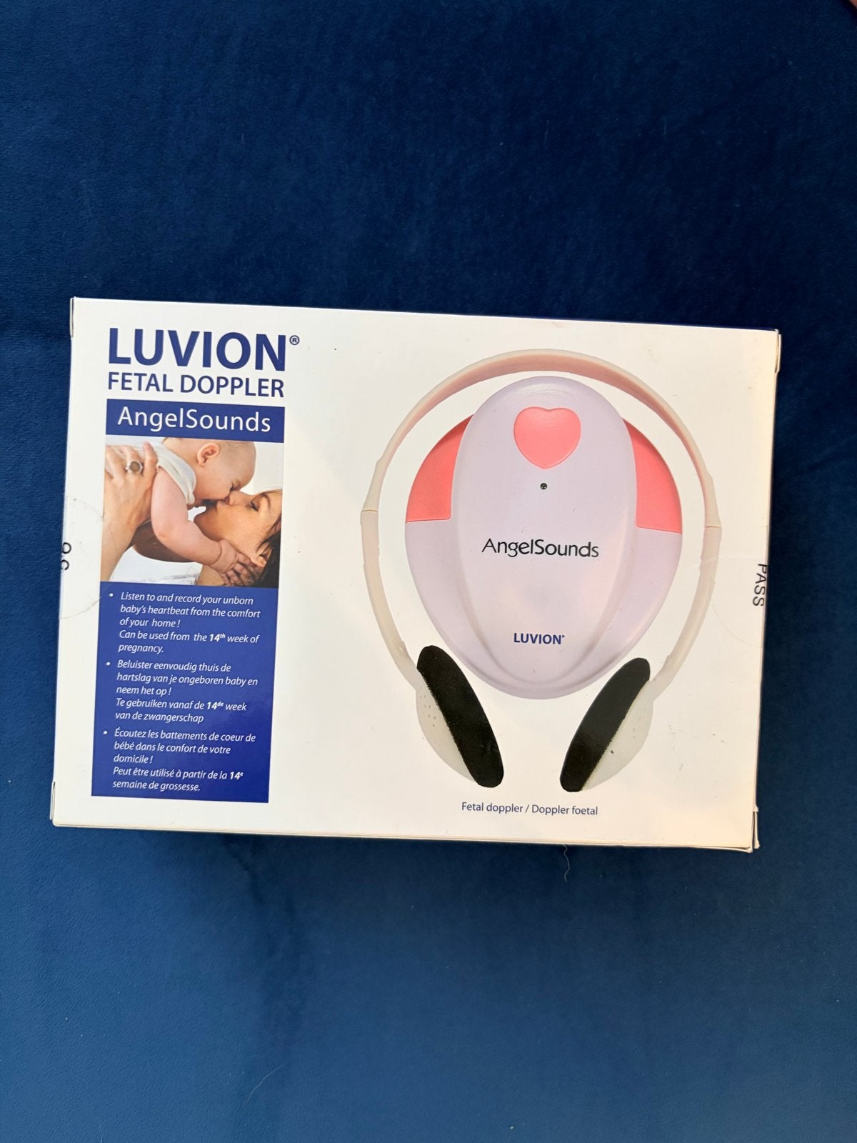 Luvion Fetal Doppler AngelSounds - Luister naar de hartslag, Ophalen of Verzenden, Zo goed als nieuw