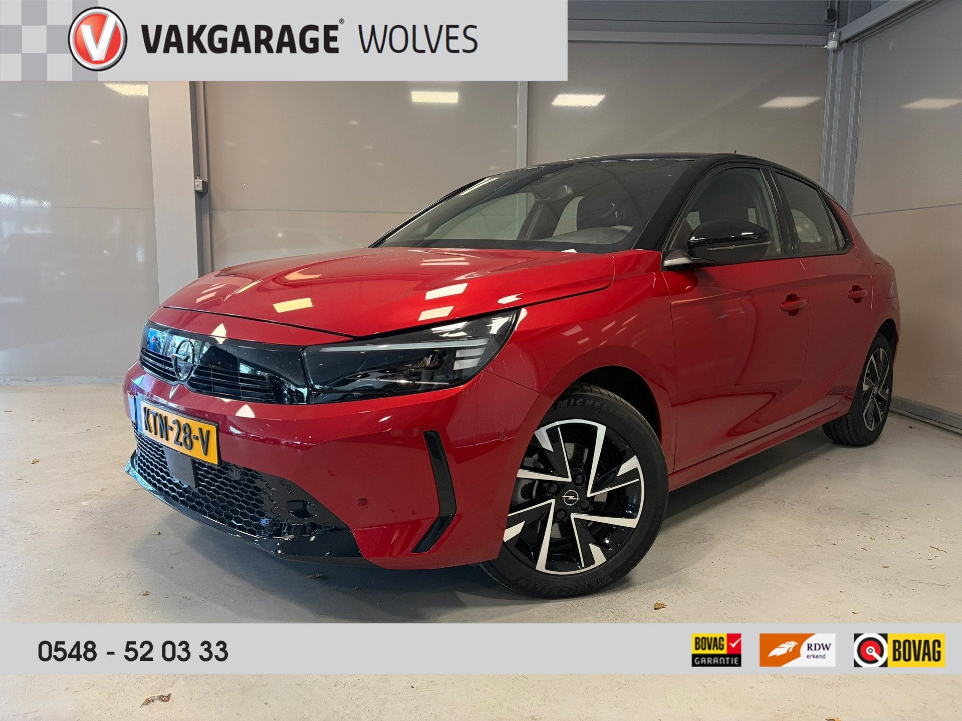 Opel CORSA GS 1.2 Turbo Hybrid 110PK Automaat | Camera | Car, Auto's, Stof, Gebruikt, 1199 cc, 610 kg