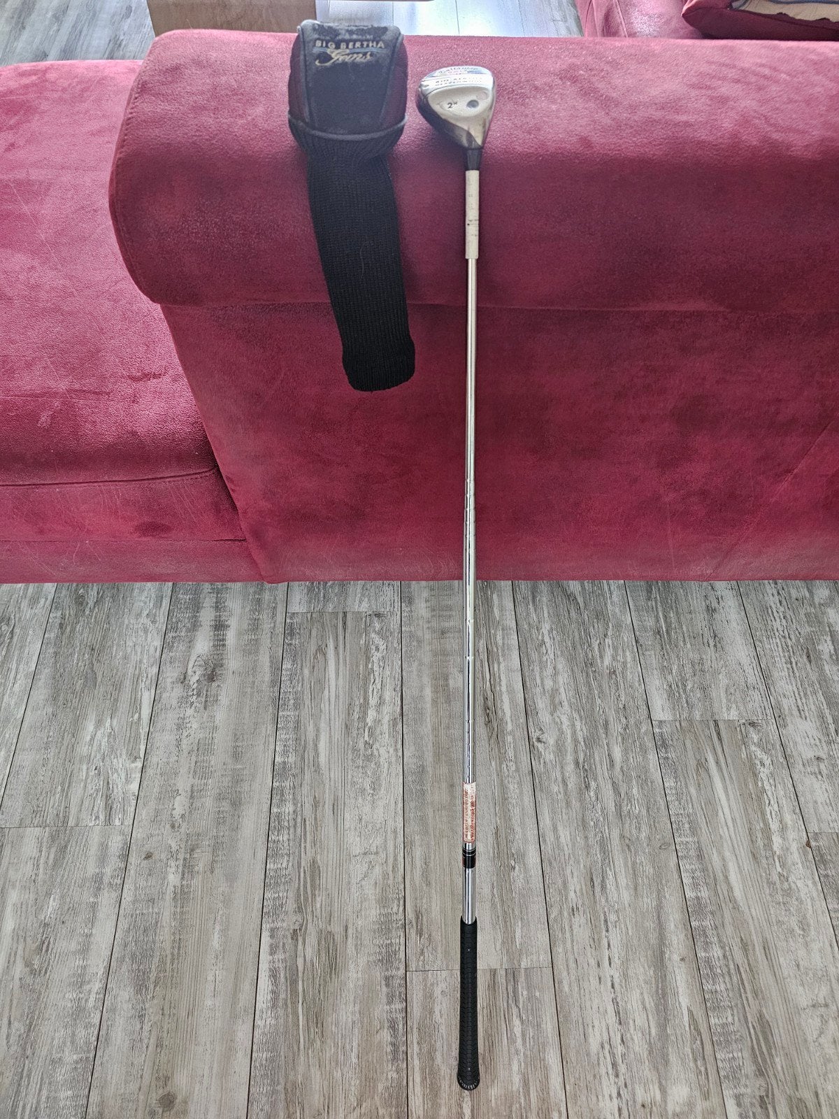 Callaway Big Bertha Heavenwood Hybride 2 17 Stalen Shaft, Sport en Fitness, Golf, Ophalen, Gebruikt, Club, Callaway