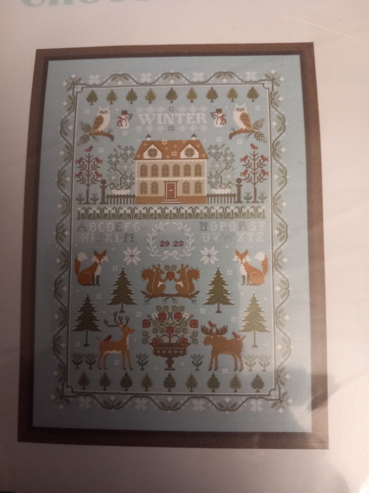 Dream Pattern Kruissteekpakket - Winterbos, Nieuw, Meerkleurig, Ophalen of Verzenden, Overige merken