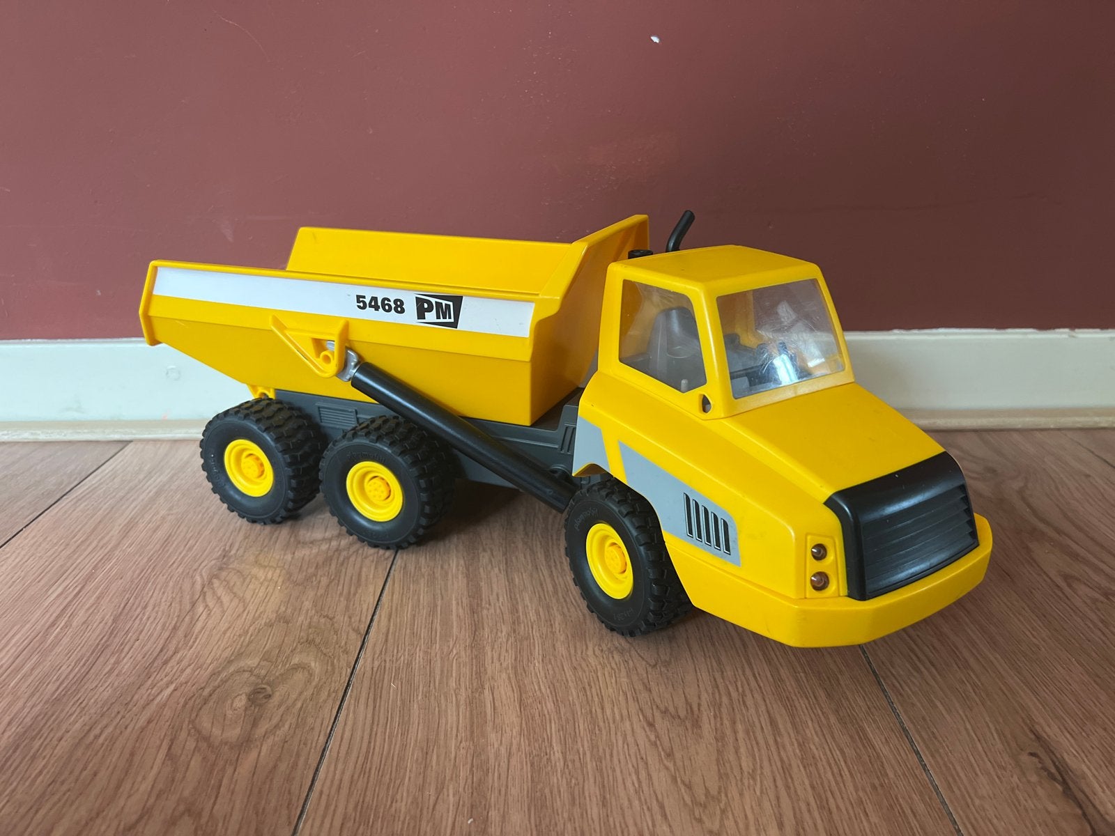 Playmobil 5468 Kiepwagen - Bouwvoertuig, Kinderen en Baby's, Speelgoed | Playmobil, Ophalen, Gebruikt, Complete set, Voertuig