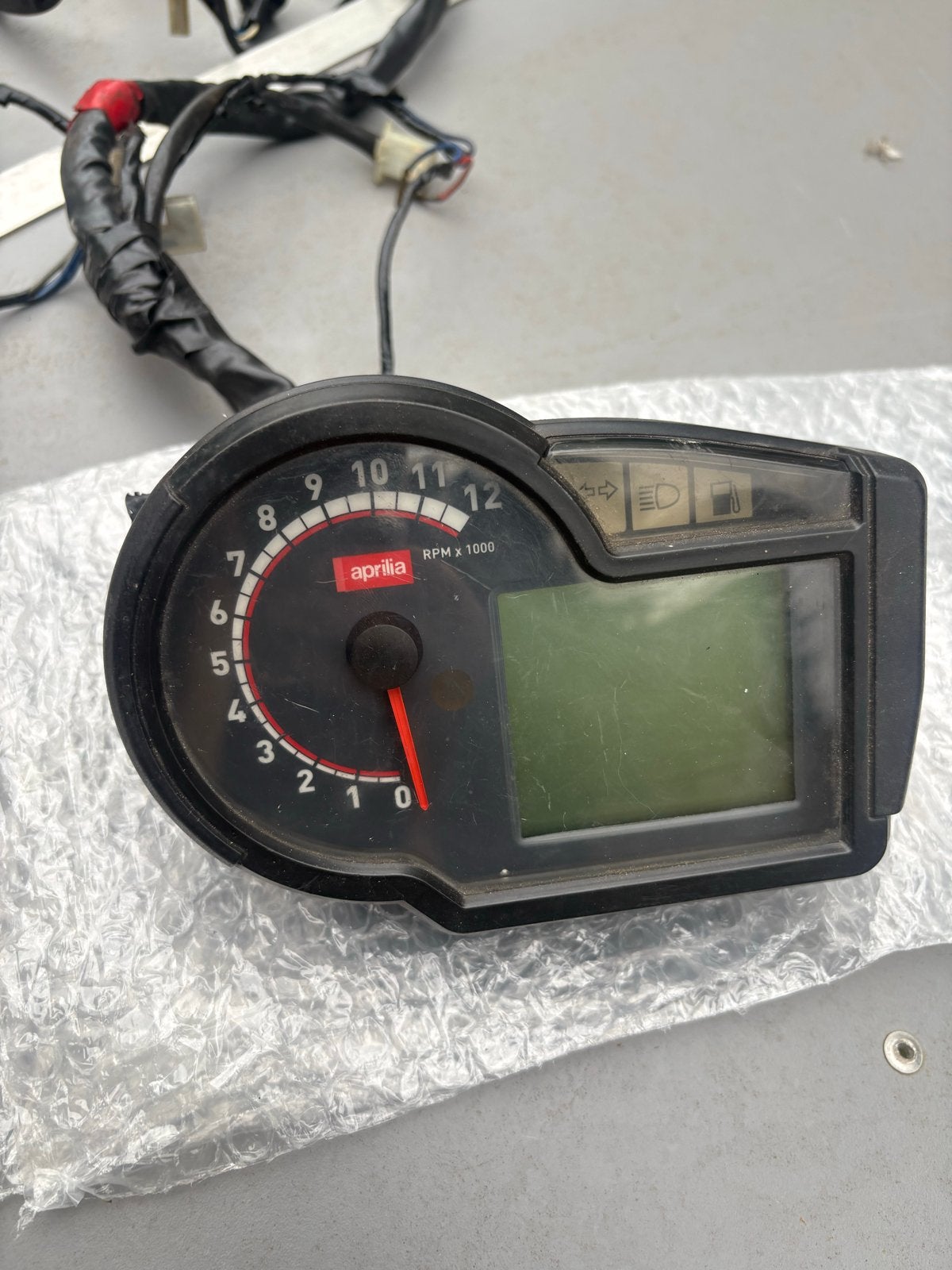 Aprilia SR Ditech Kabelboom met ECU en teller, Ophalen of Verzenden, Gebruikt, Overige typen, Aprilia