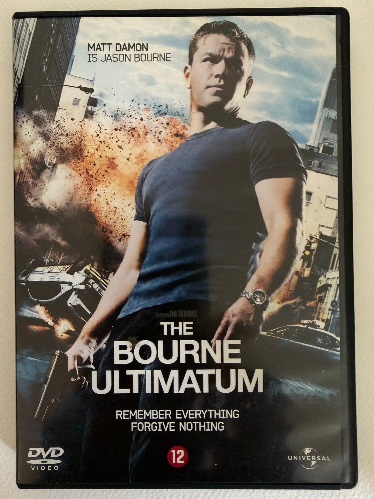 The Bourne Ultimatum DVD - Actiethriller met Matt Damon, Nederlands, Actiethriller, Ophalen of Verzenden, Vanaf 12 jaar