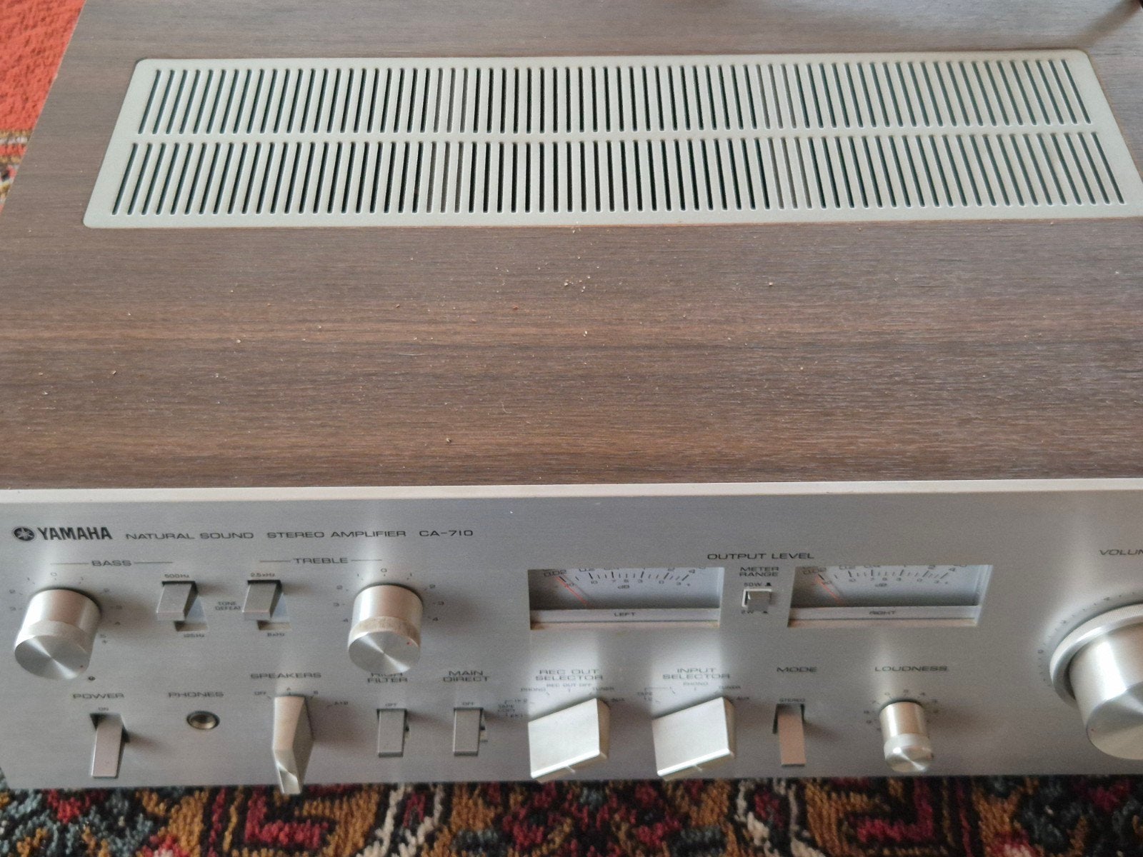 Foto 2 van yamaha CA 710 versterker