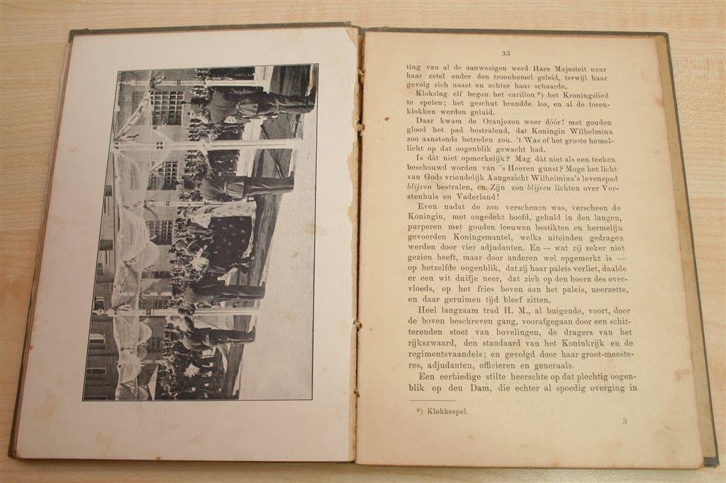 De Vreugd ten Top! [1898] — Inhuldiging Koningin Wilhelmina, Antiek en Kunst, Ophalen of Verzenden