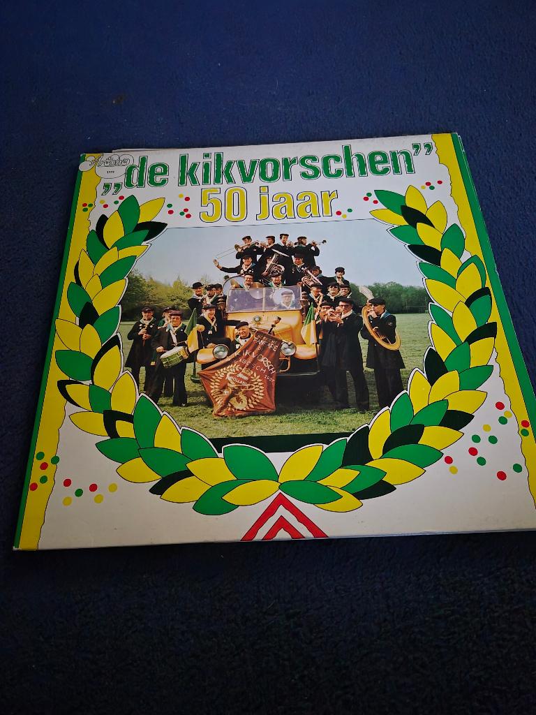 De Kikvorschen 50 jaar (LP) – Oeteldonkse Carnaval, Cd's en Dvd's, Vinyl | Pop, Ophalen, 1970 - 1979, Gebruikt, 12 inch