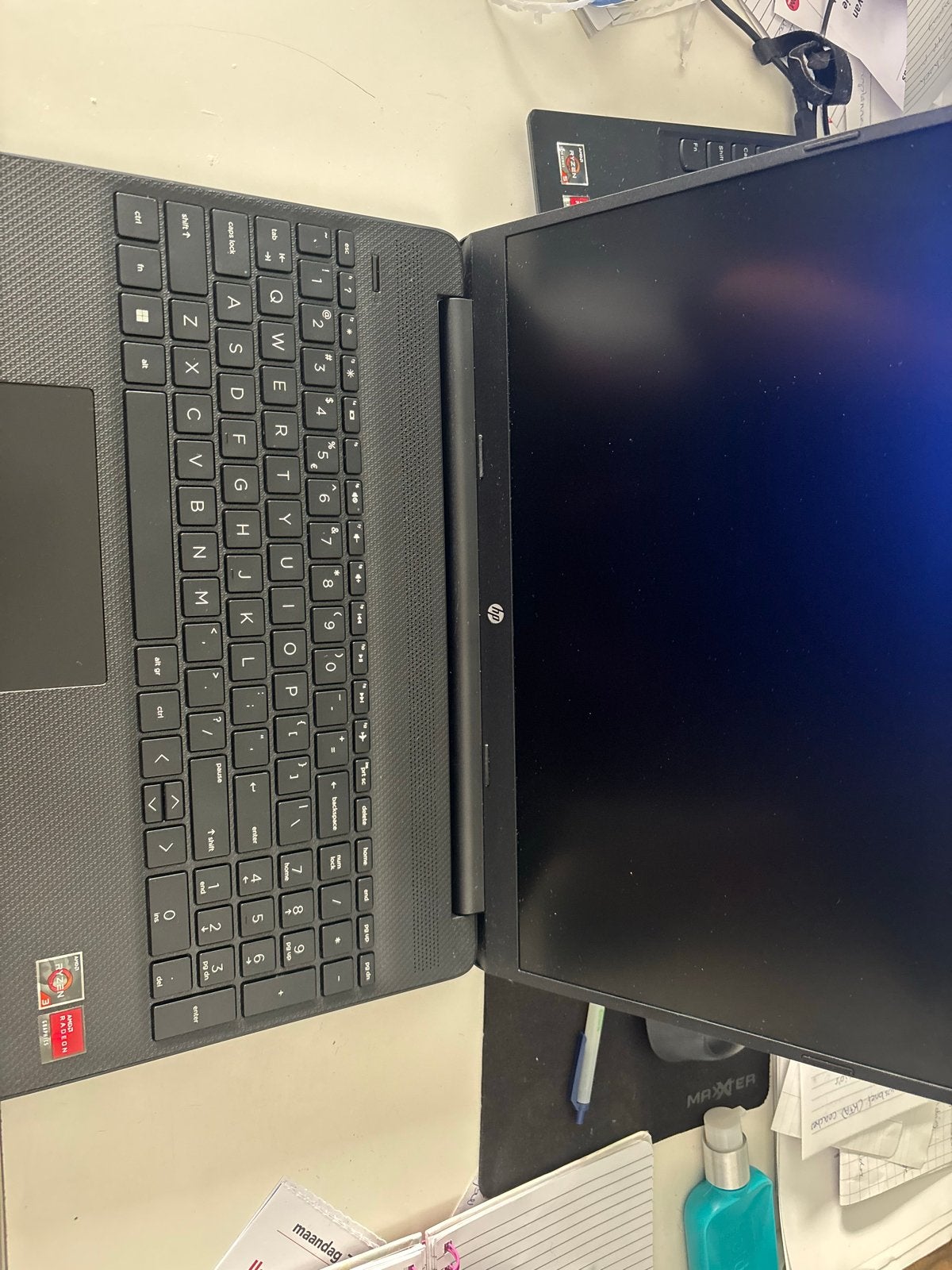 HP Laptop met AMD Ryzen 3 Processor en Radeon Graphics, Gebruikt, Met videokaart, 8 GB, Ophalen of Verzenden