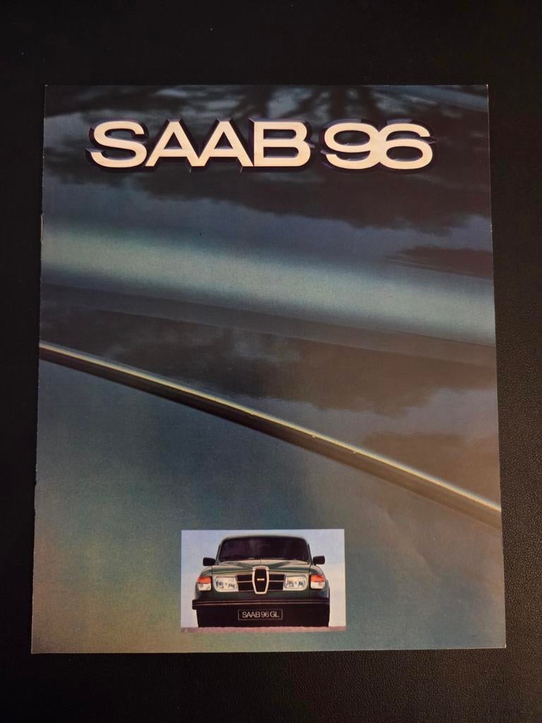 Brochure Saab 96 1979, Boeken, Ophalen of Verzenden, Zo goed als nieuw, Overige merken