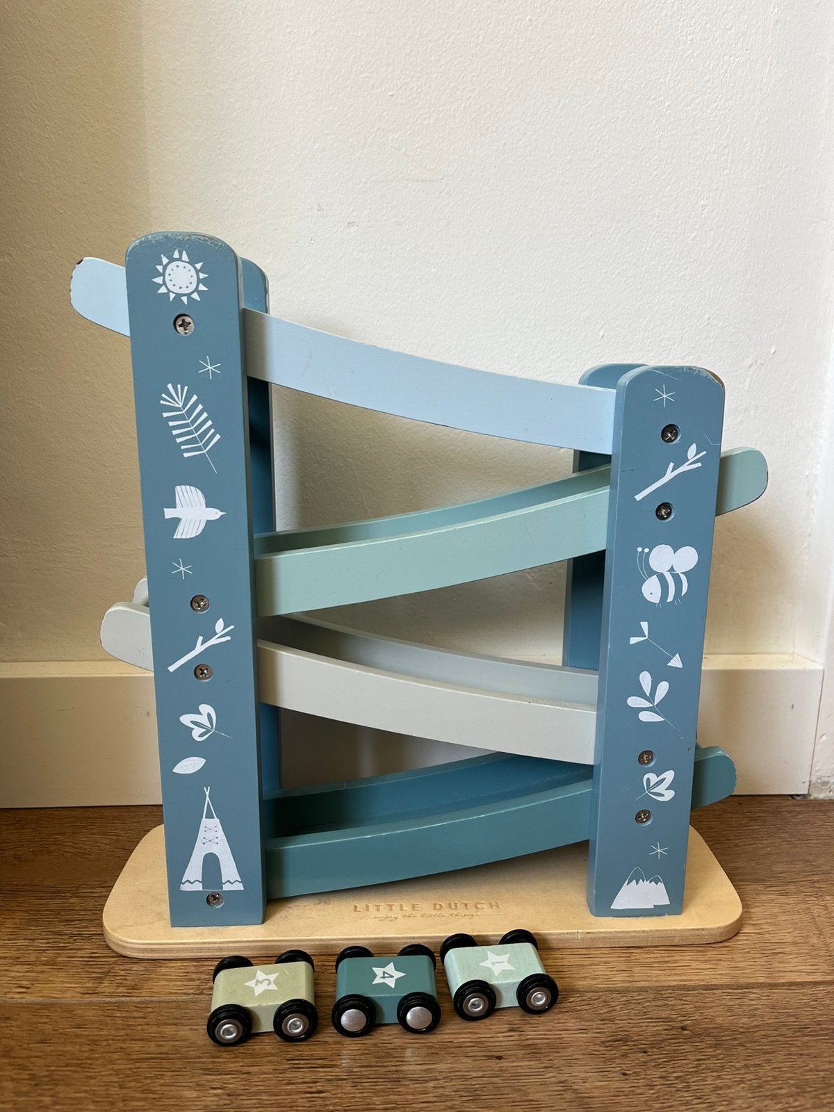 Little Dutch rollerbaan, Kinderen en Baby's, Speelgoed | Houten speelgoed, Ophalen of Verzenden, Gebruikt