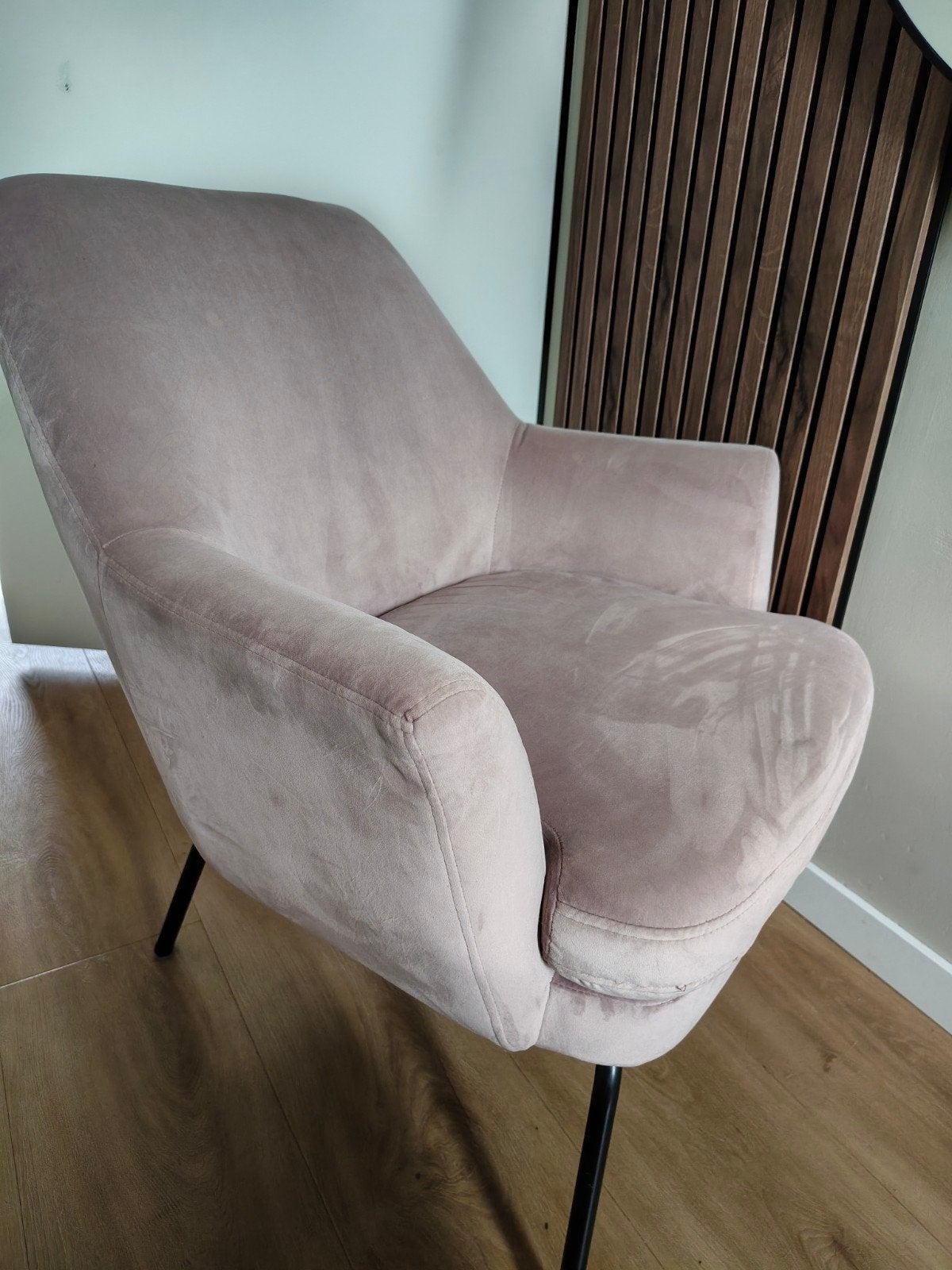 Roze stoel, Huis en Inrichting, Ophalen, Minder dan 75 cm, 50 tot 75 cm