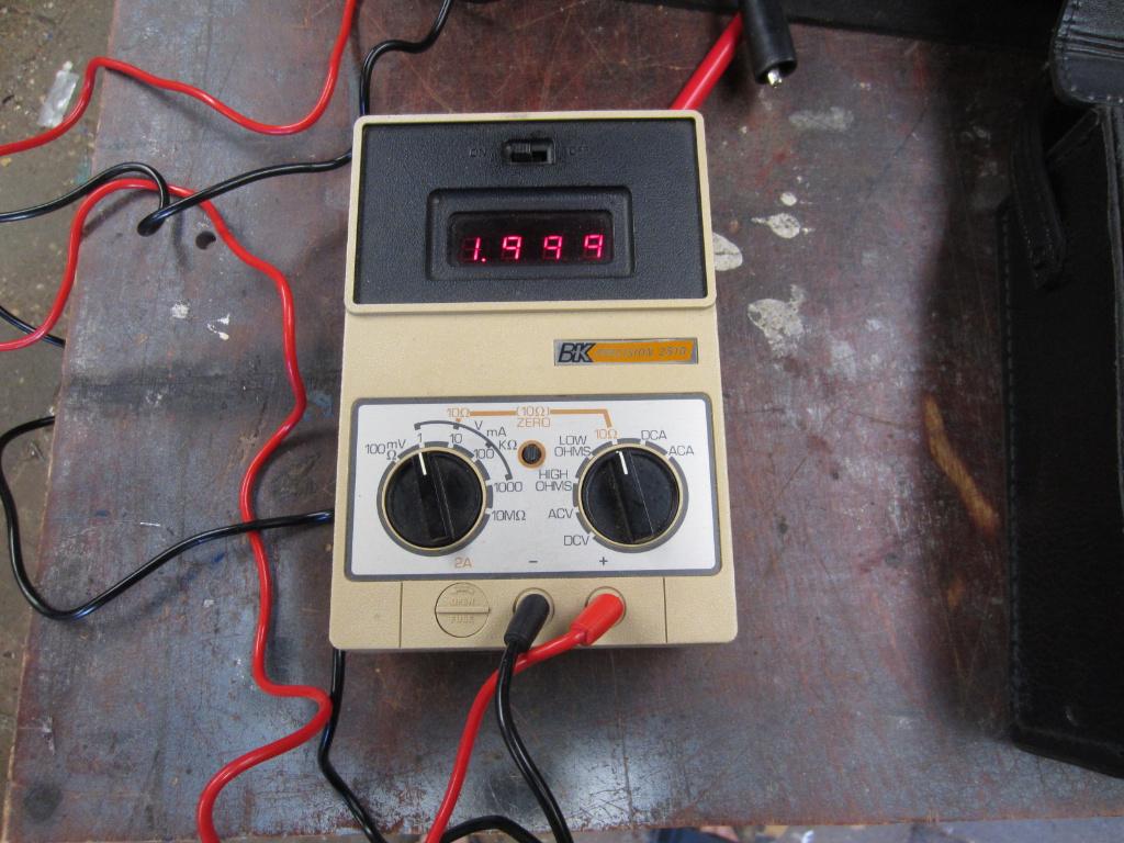 Vintage multimeter, Doe-het-zelf en Verbouw, Meetapparatuur, Ophalen, Gebruikt, Multimeter