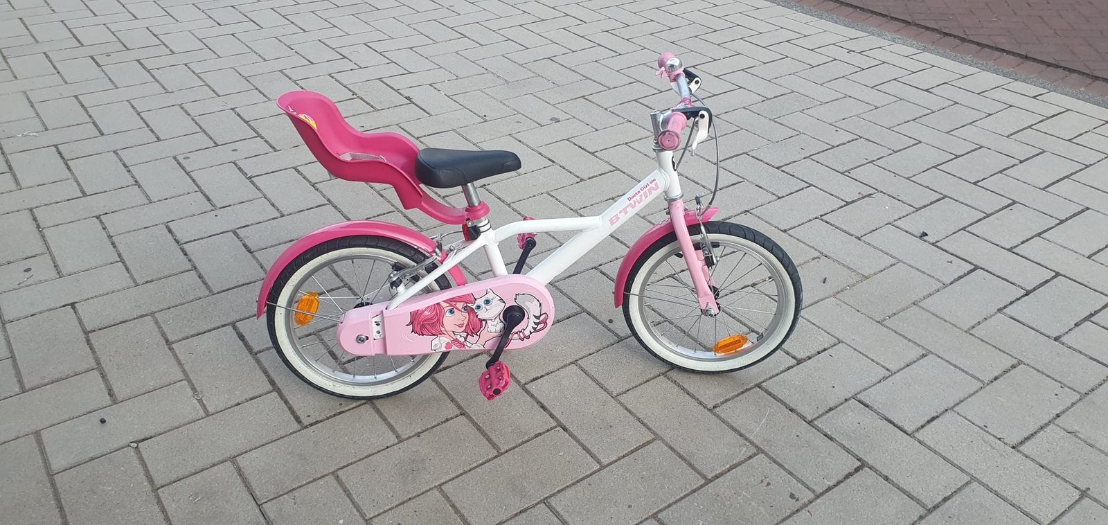 Kinderfiets, Fietsen en Brommers, Ophalen, Zo goed als nieuw, Staal