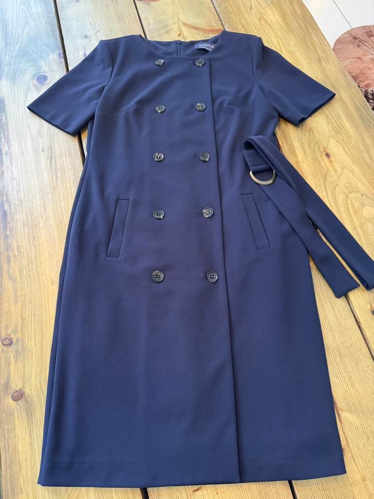 Purper jurk blauw maat 38 zgan, Ophalen of Verzenden, Zo goed als nieuw, Maat 38/40 (M), Blauw