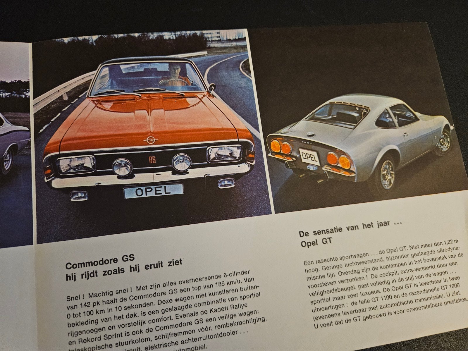 Brochure Opel 1968 oa GT & Kadett Rally, Ophalen of Verzenden, Zo goed als nieuw, Opel