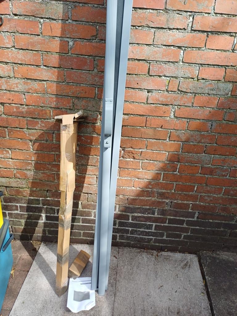 Nieuw oprolbaar zijscherm - retour gekomen, Ophalen of Verzenden, Nieuw