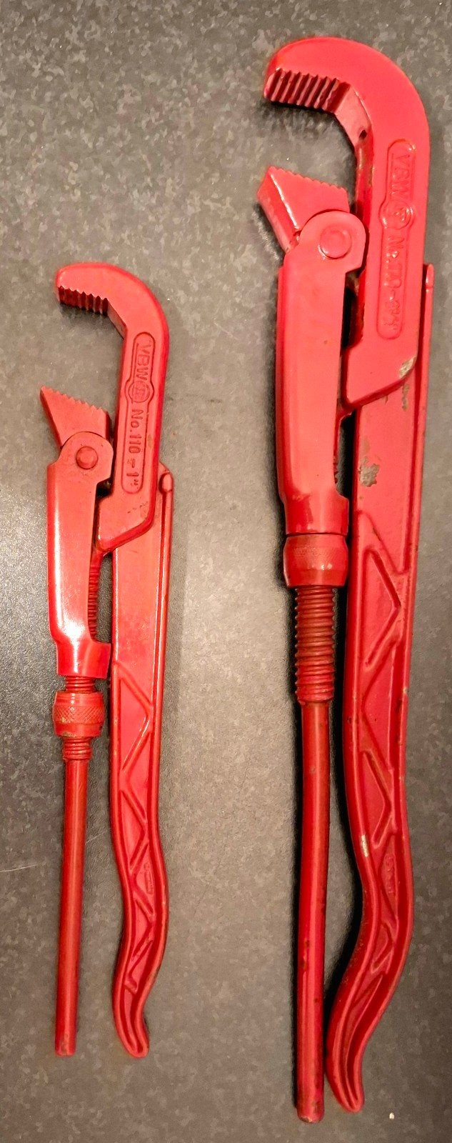 Set VBW Sokkentangen 1" & 1½", Ophalen of Verzenden, Zo goed als nieuw, Tang