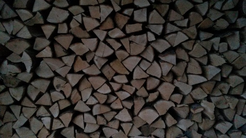 Openhaardhout, 3 tot 6 m³, Ophalen of Verzenden, Eikenhout, Blokken