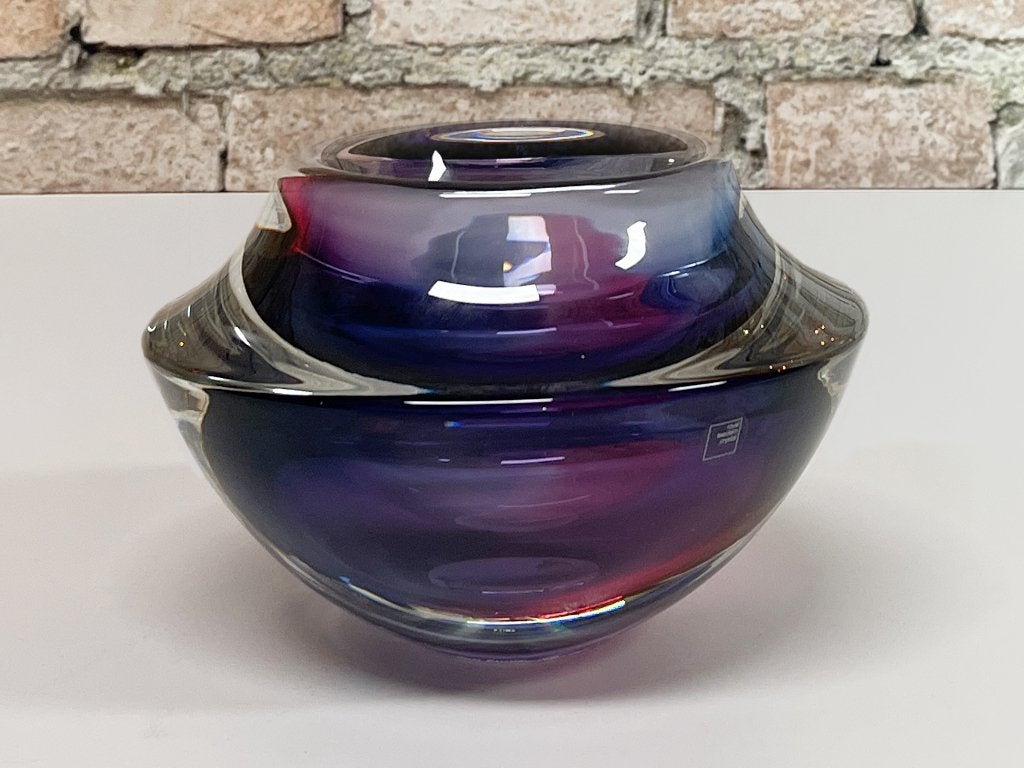 Royal Leerdam Somerso Amethyst bij TheReSales, Ophalen, Paars, 14 cm, Glas