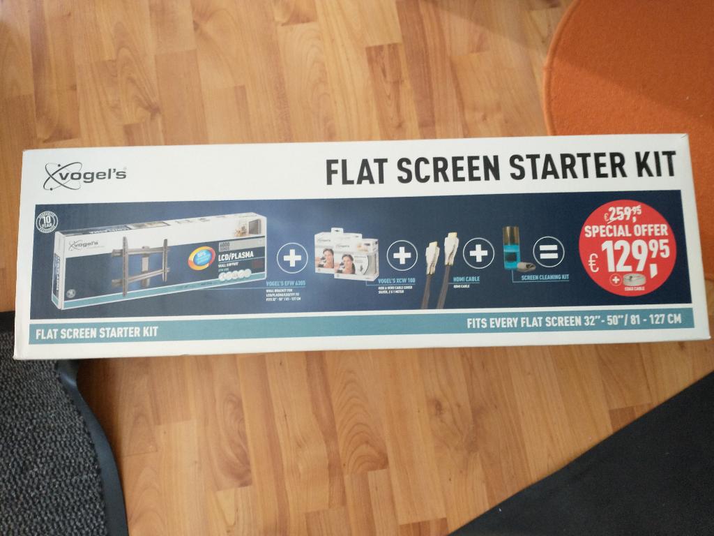 Vogel's EFW 6305 TV wand/muurbeugel max 65''  55 Euro, Ophalen of Verzenden, Nieuw