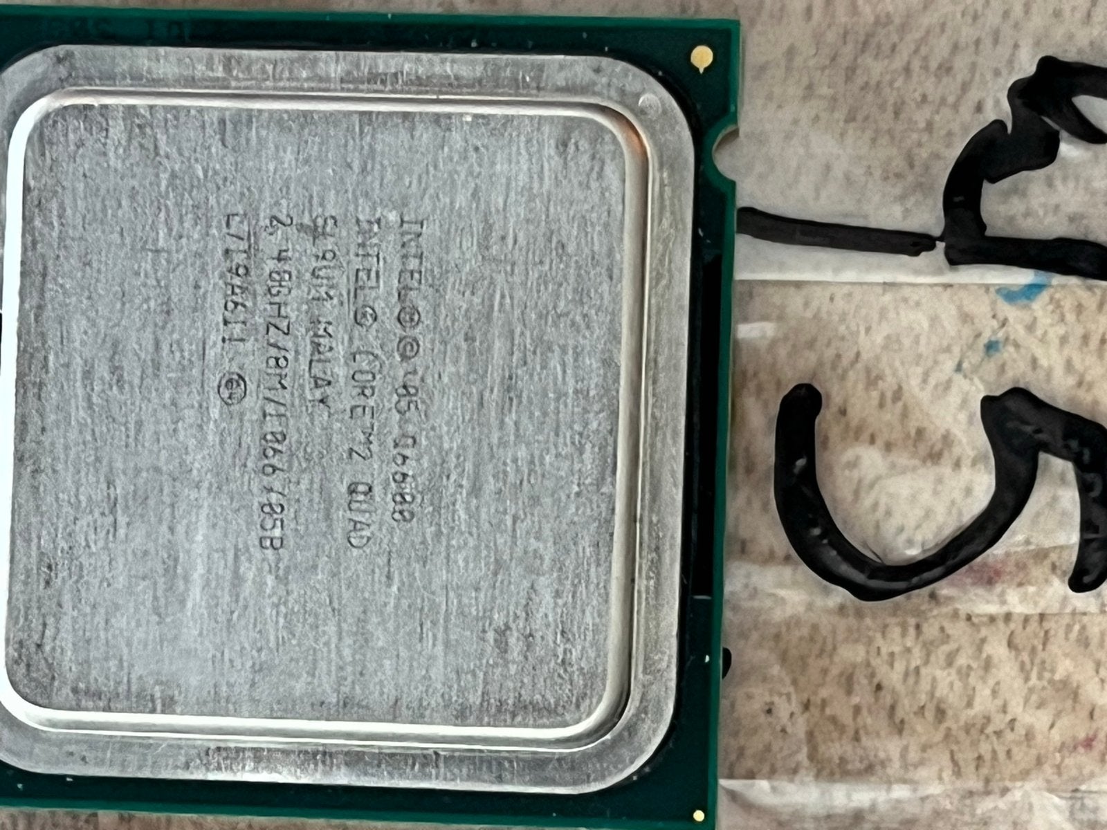 #45 - Intel Core 2 Quad Q6600 2.40GHz/8M/1066MHz Processor, Verzenden, Gebruikt, 4-core, 2 tot 3 Ghz