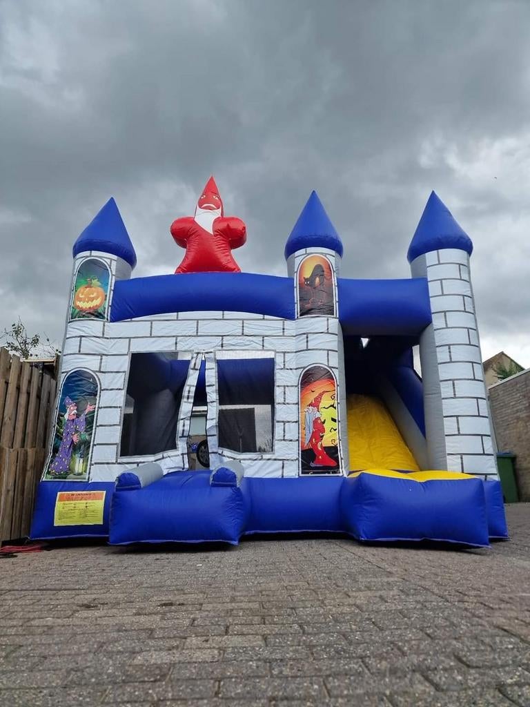 Springkussen te huur, Ophalen of Verzenden, Zo goed als nieuw