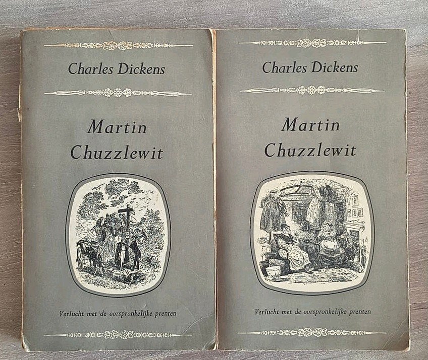 Charles Dickens - Martin Chuzzlewit (2 delen), Ophalen of Verzenden, Gelezen, Charles Dickens
