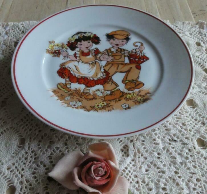 Vintage Tirschenreuth kinderbordje, Antiek en Kunst, Ophalen of Verzenden