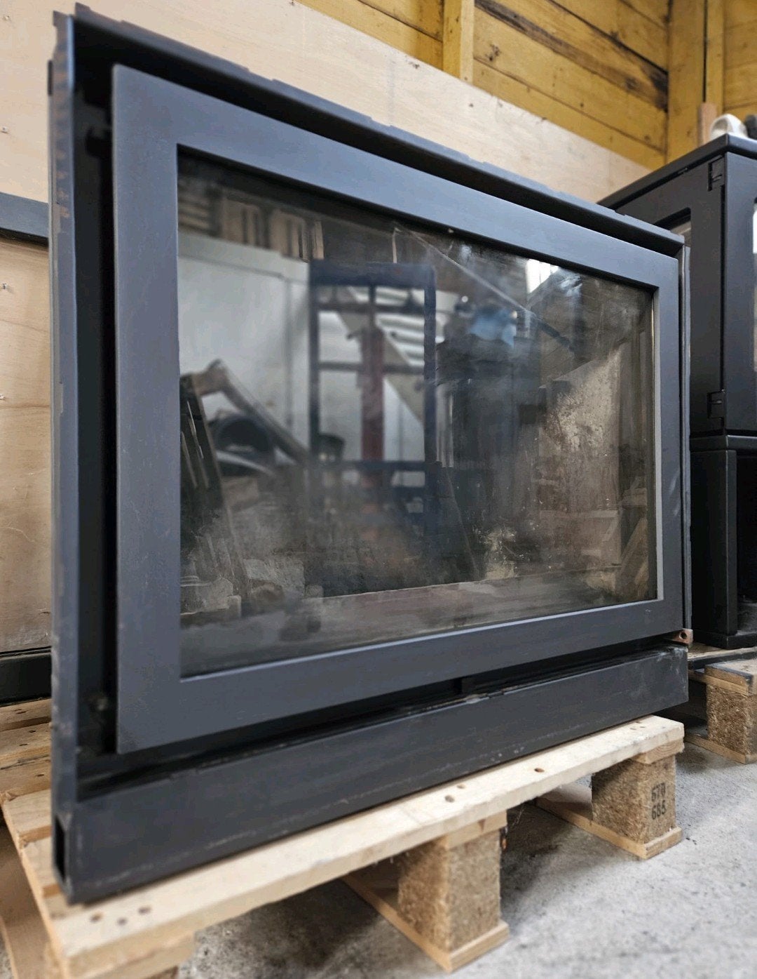 Barbas Universal 6 80 houtkachel inbouw haard gebruikt, Huis en Inrichting, Kachels, Gebruikt, Houtkachel, Ophalen of Verzenden