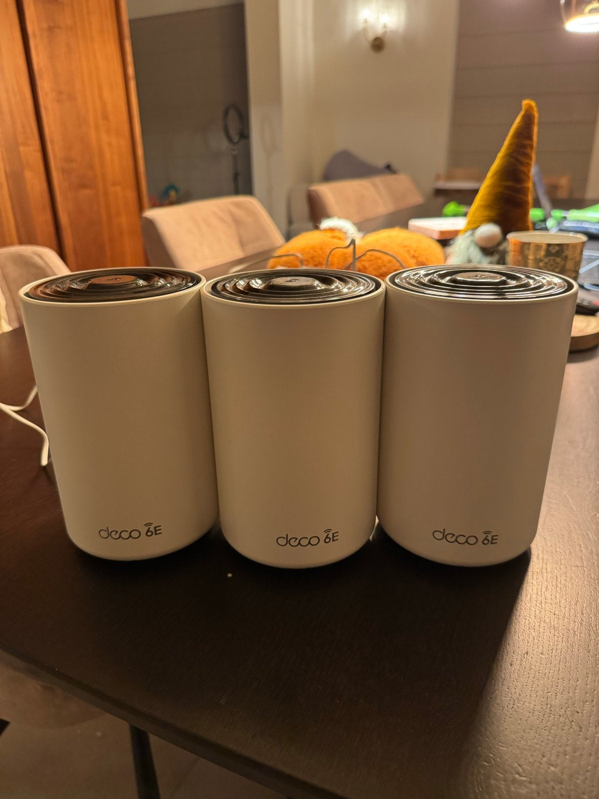 TP-Link Deco XE75 Pro (3-pack) WiFi 6E Mesh Systeem, Ophalen of Verzenden, Zo goed als nieuw, Router
