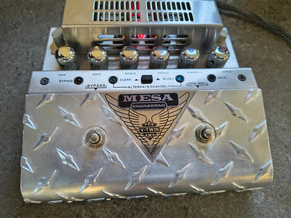 Mesa Boogie v-twin serial 66o6 met originele voeding, Ophalen of Verzenden, Gebruikt