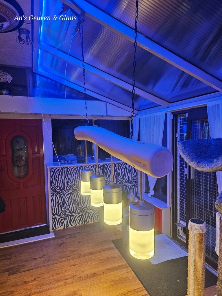 Hanglamp, Ophalen of Verzenden, Nieuw, Glas, Eigentijds