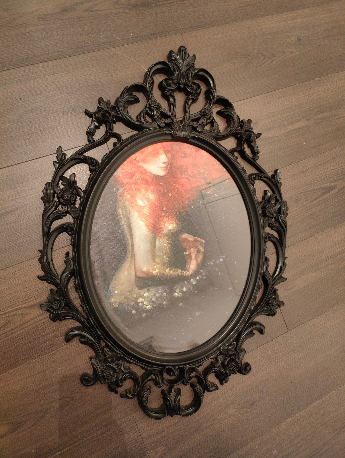 Barok fotolijst IKEA, Ophalen, Kunststof, Zo goed als nieuw, 75 cm of meer