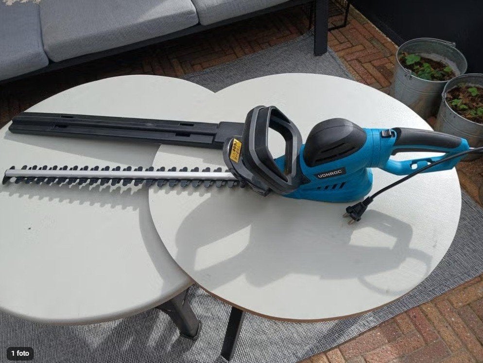 heggenschaar 600W - 660 mm 180 draaibaar handvat, Ophalen, Nieuw, Elektrisch, VONROC