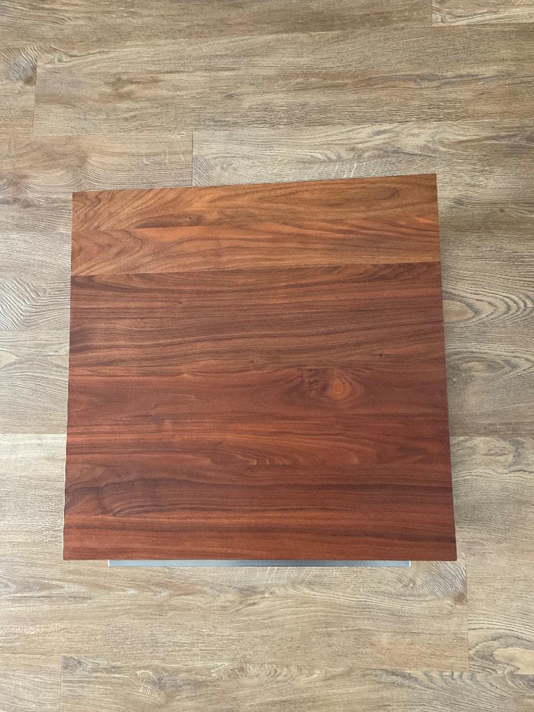 Bijzettafel Bert Plantagie Vision, Ophalen, Vierkant, 55 tot 75 cm, Zo goed als nieuw