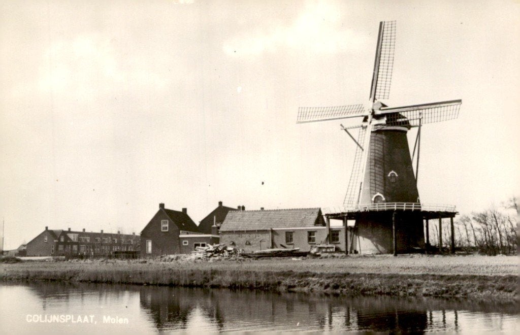 Colijnsplaat Molen # 987, Verzenden, Voor 1920, Ongelopen, Zeeland