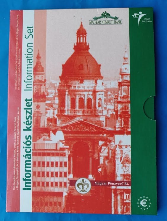 Nederland-Hongarije informatieset - 2003 BU, Ophalen of Verzenden, Koningin Beatrix, Euro's, Setje