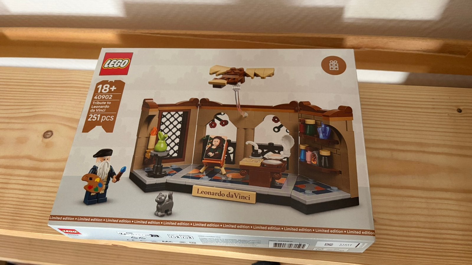 Lego 40902 - Leonardo da Vinci Tribute, Overige thema's, Nieuw, Ophalen of Verzenden, Complete set