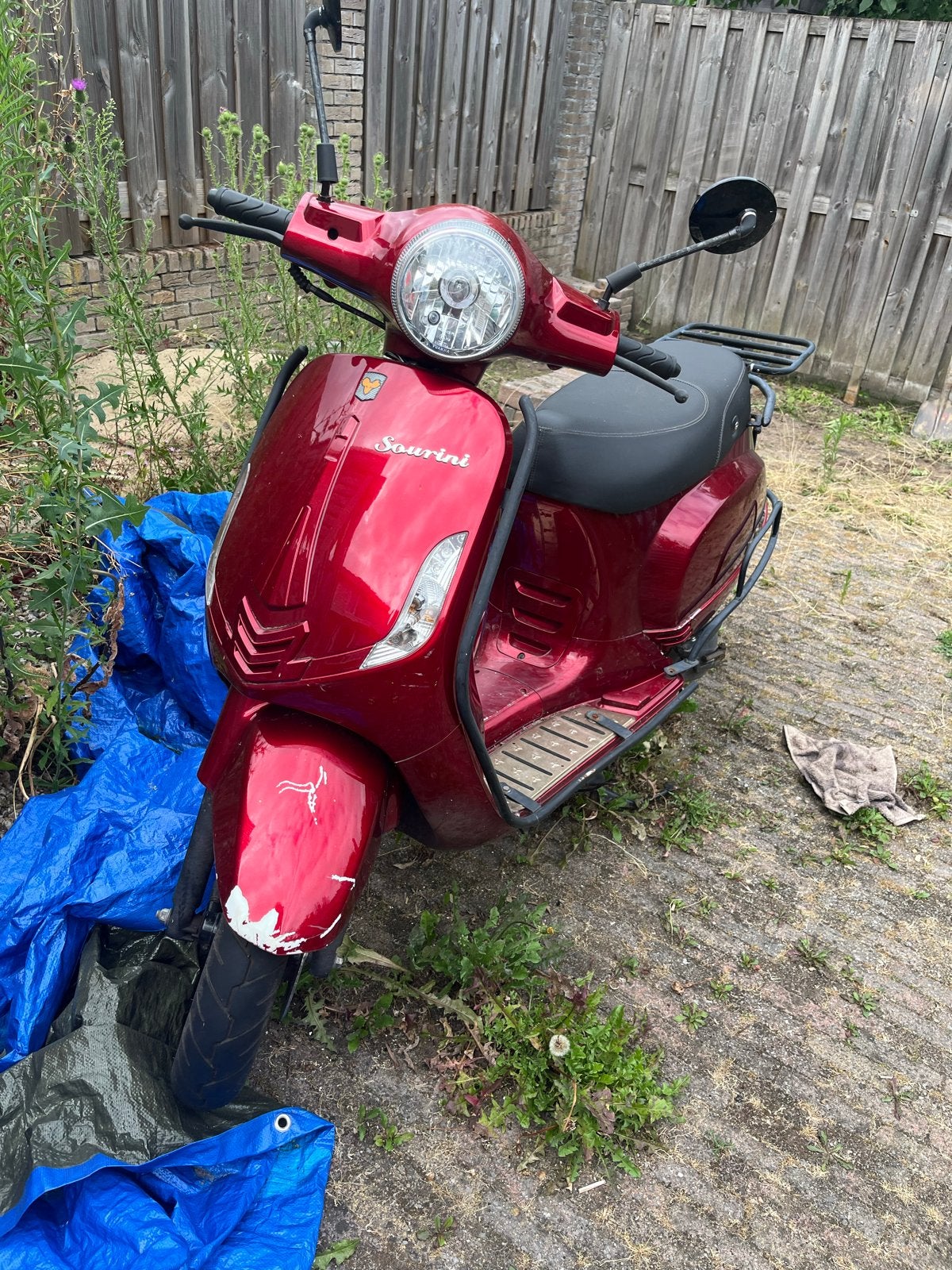 Sourini klusbrommer - 6930 km, verlichting werkt, Fietsen en Brommers, Brommers | Overige merken, Ophalen, Gebruikt
