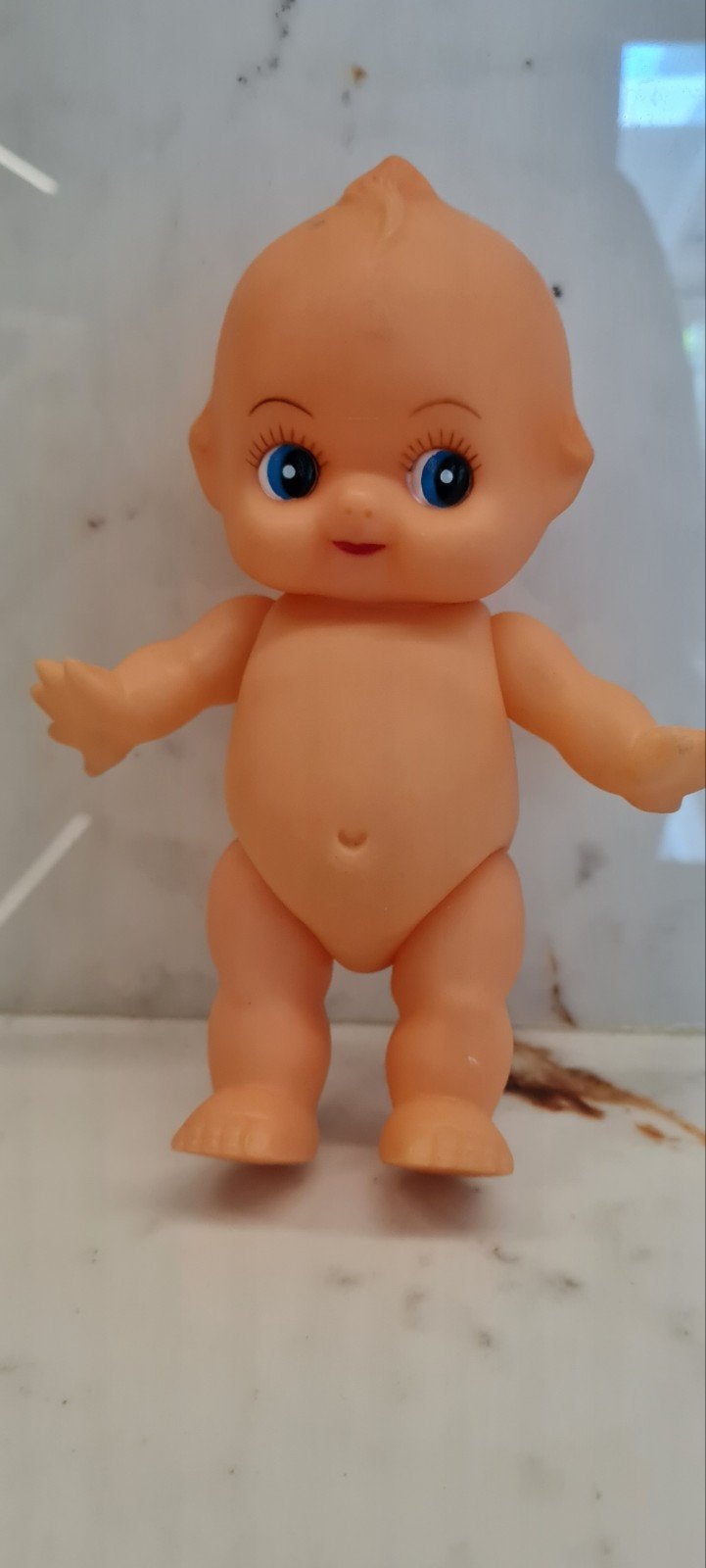 Vintage rubber Kewpie doll €17,50, Verzamelen, Poppen, Ophalen of Verzenden, Zo goed als nieuw, Pop