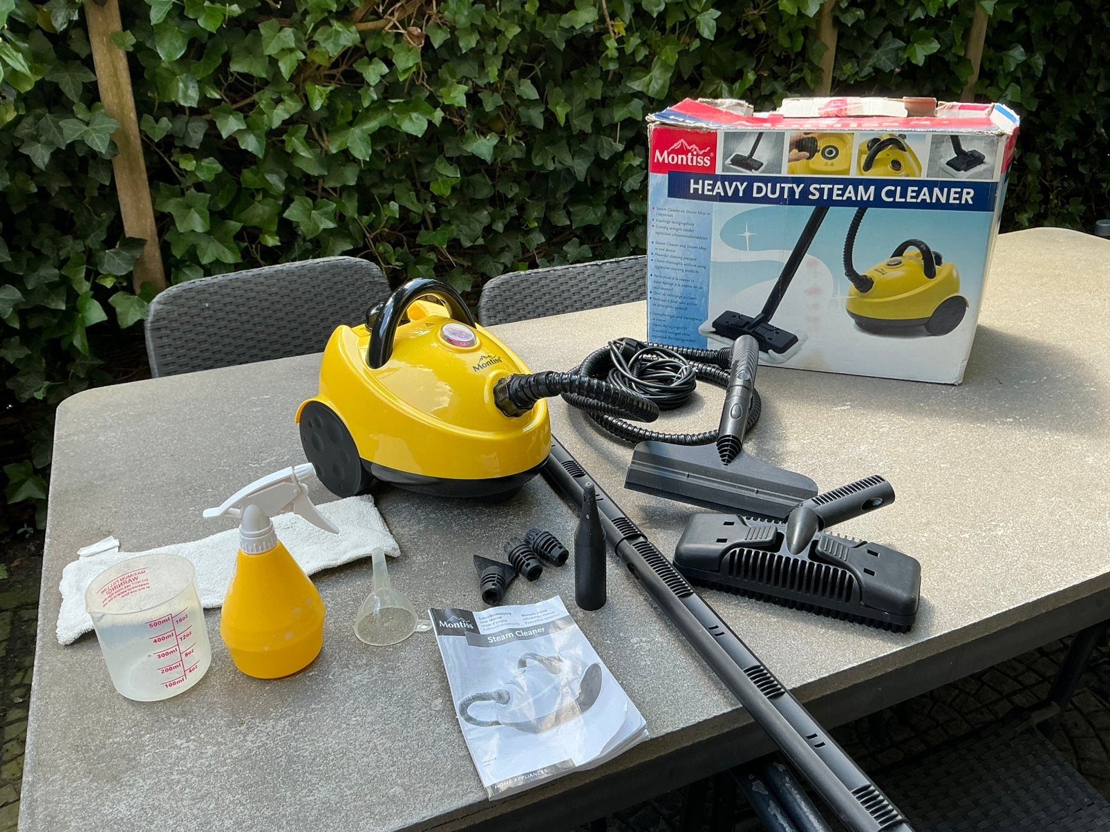 Montiss stoomcleaner CSC5708 compleet, Ophalen, Gebruikt, Elektrisch