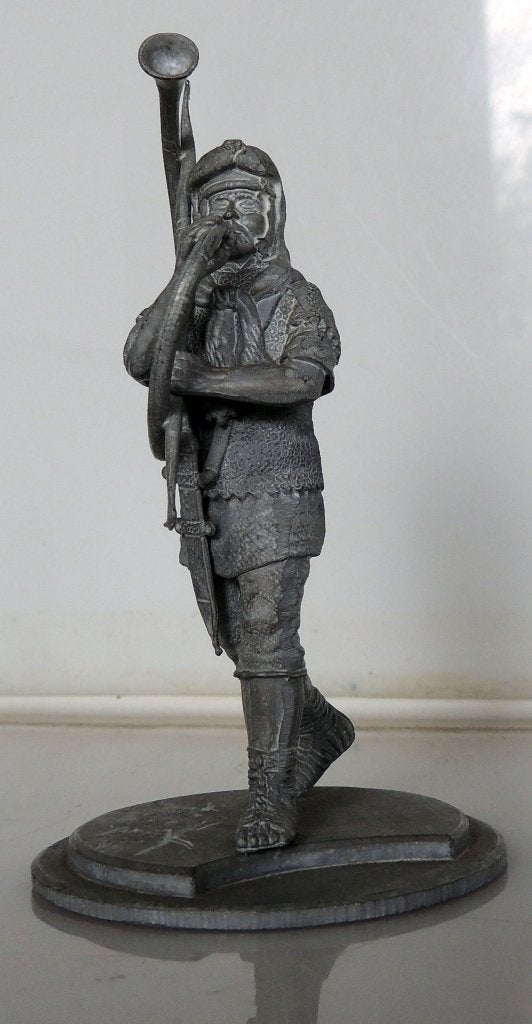 Romeinse hoornblazer 90 mm, Ophalen of Verzenden
