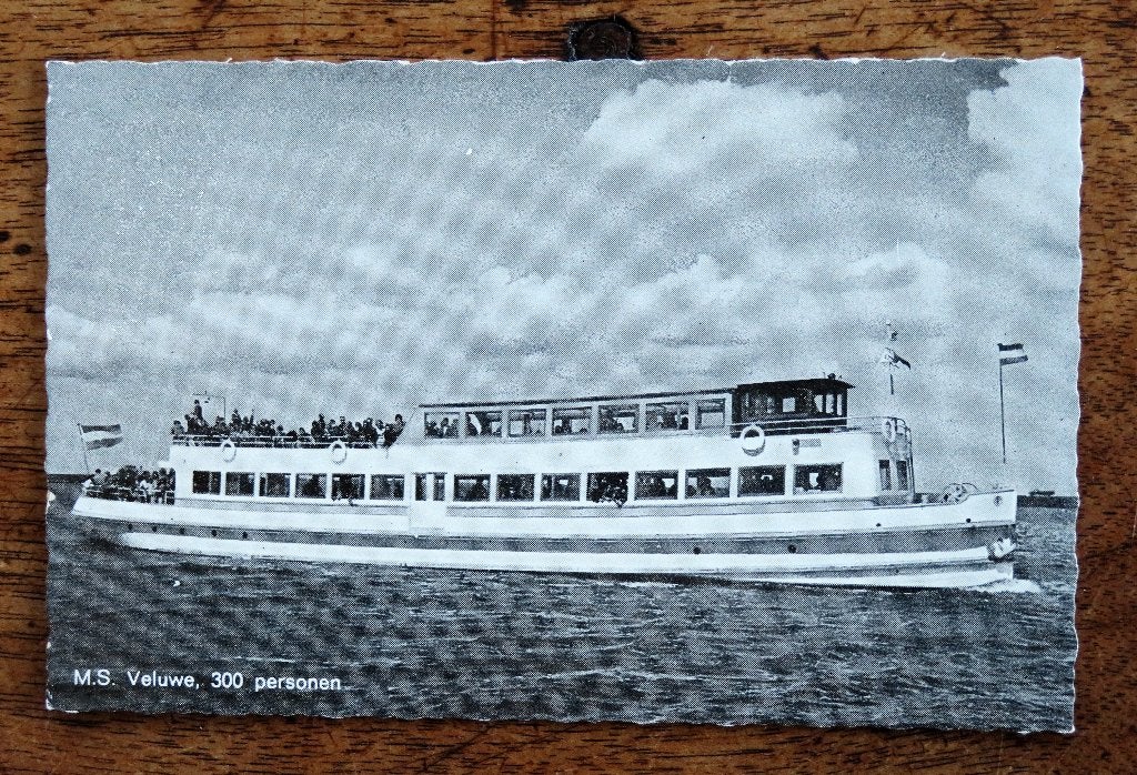 Harderwijk Rondvaartboot m.s. Veluwe, Ophalen of Verzenden, Voor 1920, Gelderland