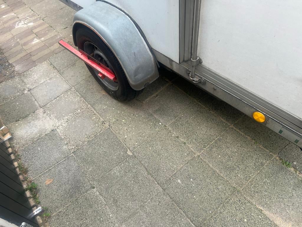 Aanhanger met osmose systeem 2 persoons, geschuurde as, Auto diversen, Aanhangers en Bagagewagens, Gebruikt, Verzenden