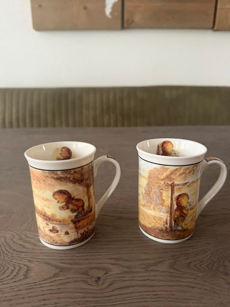 Vintage Mokken, Huis en Inrichting, Keuken | Servies, Ophalen of Verzenden, Zo goed als nieuw, Overige stijlen, Kop(pen) en/of Schotel(s)