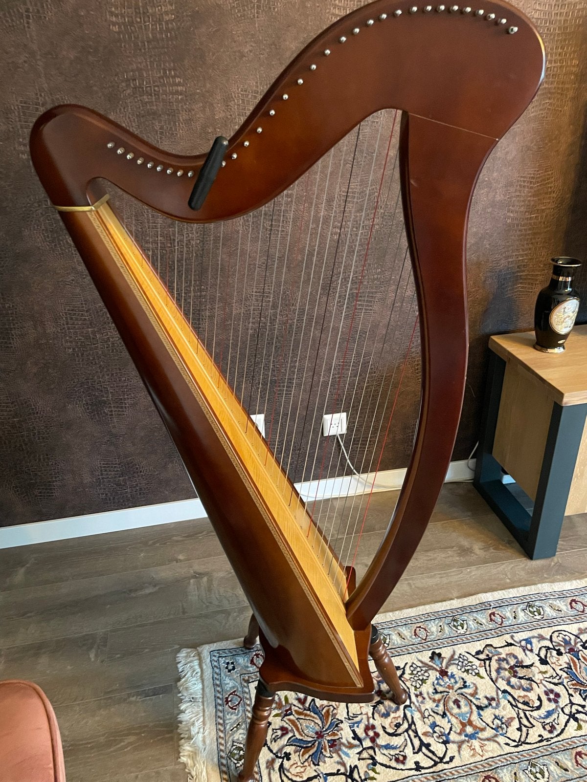 Prachtige Aoyama Keltische Harp - Zo goed als nieuw, Ophalen of Verzenden, Zo goed als nieuw, Harp