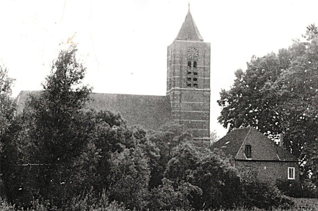 968153	Hoornaar	Jr 60 70 ZH	Ned Herv kerk	zegel afgeweekt, Verzamelen, Ophalen of Verzenden, 1960 tot 1980, Gelopen, Zuid-Holland