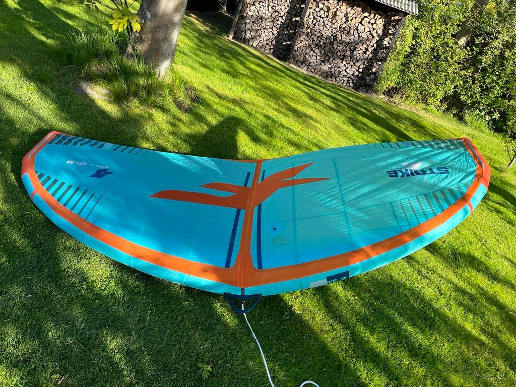 F-one V-Strike 4.0 Wingfoil Wing, Gebruikt, Geen board, Ophalen of Verzenden, Kite